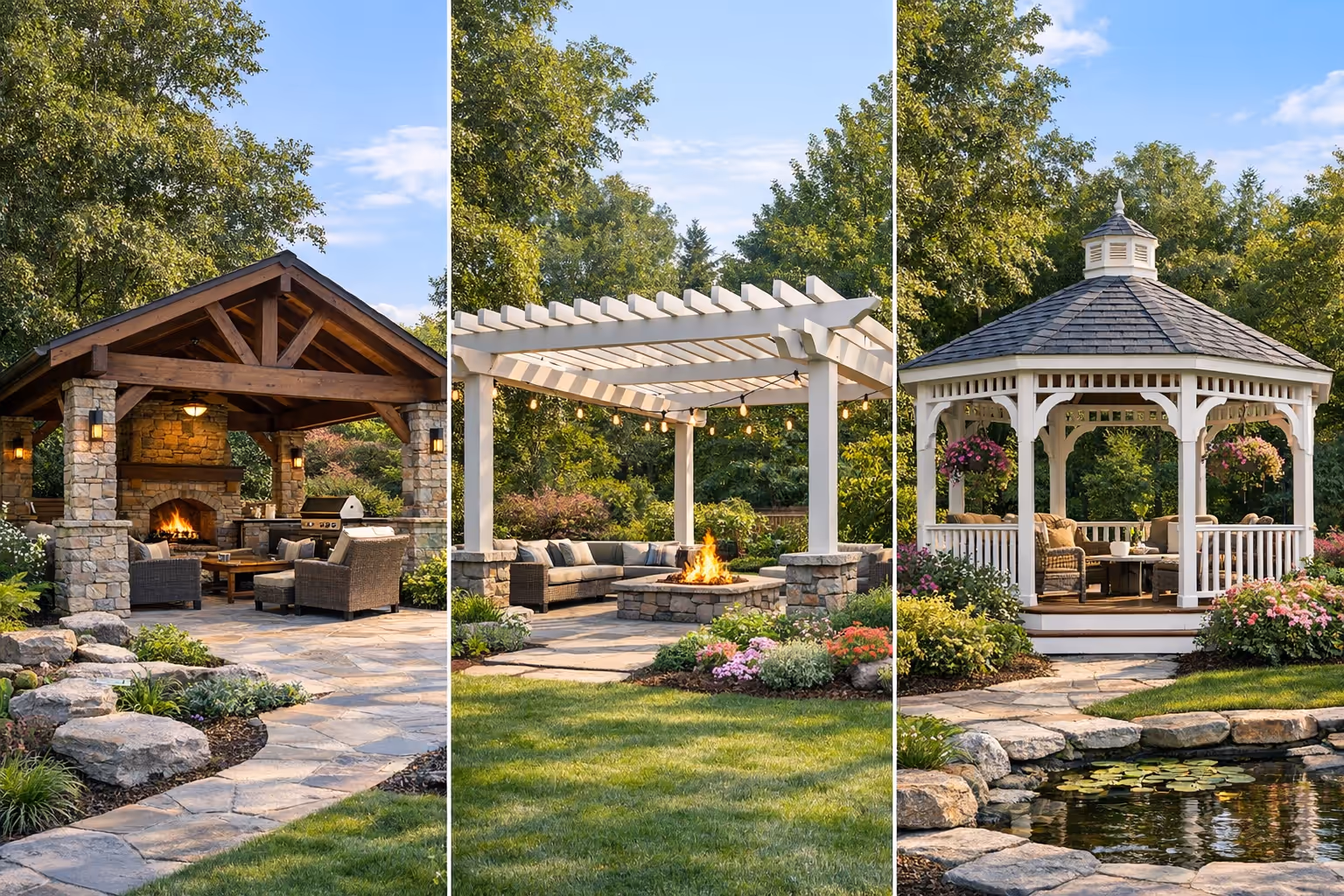 Pavilion vs Pergola vs Gazebo: Which Outdoor Structure Is Right for You?